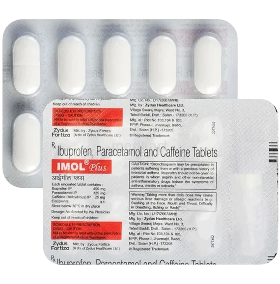 imol plus tablet 10's